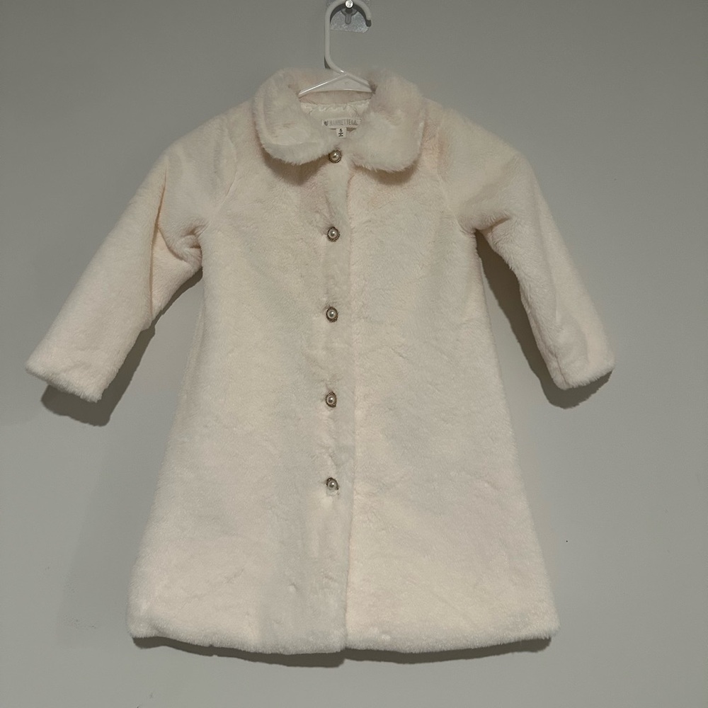 Elegant Dress Cover, Size 5/6, Color Beige/ light beige